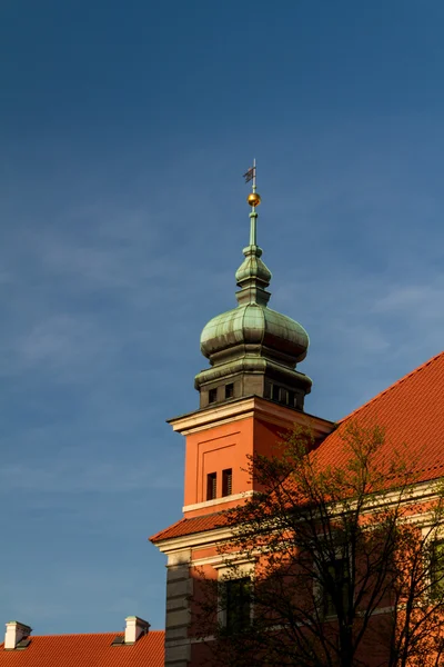 Варшава, Польша. Старый город - знаменитый Королевский замок. Мир UNESCO — стоковое фото