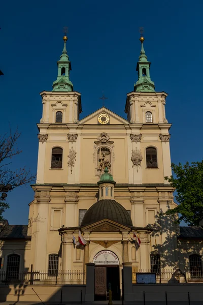 Παλιά εκκλησία των Αγίων. Florian στην Κρακοβία. Πολωνία — Φωτογραφία Αρχείου