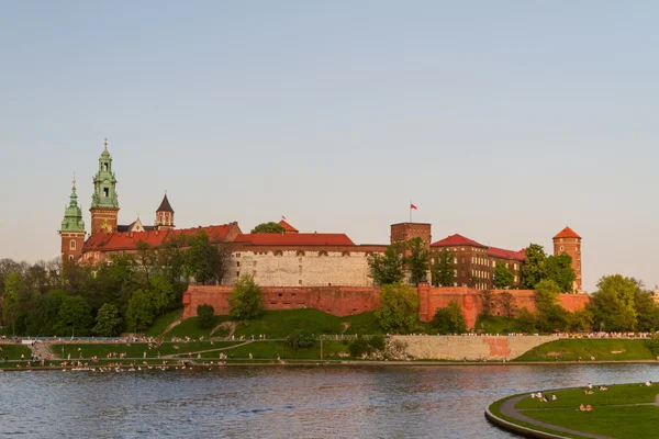 Castillo real en Wawel, Krarow —  Fotos de Stock