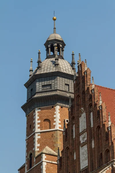Cracovia - Iglesia del Corpus Christi fue fundada por Kasimirus III El — Foto de Stock