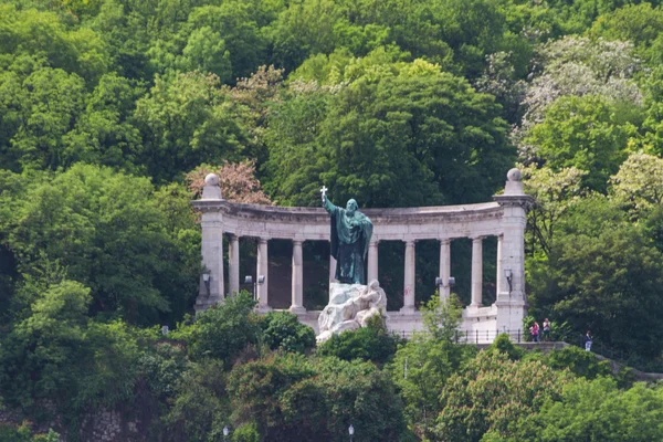 stock image Gellert hill in Budapest