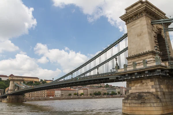 Kettenbrücke von Budapest, Ungarn — Stockfoto