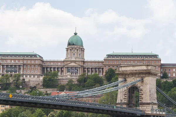 Istana Kerajaan bersejarah di Budapest — Stok Foto