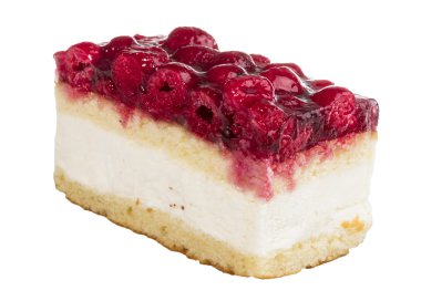 Raspberry cake clipart