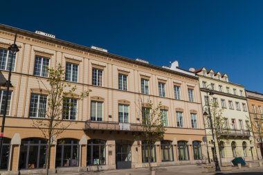 centrum van de stad van Warschau, Polen