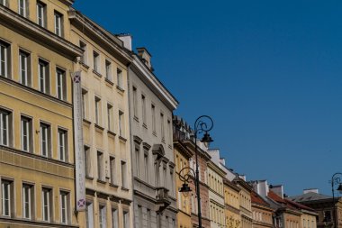 centrum van de stad van Warschau, Polen