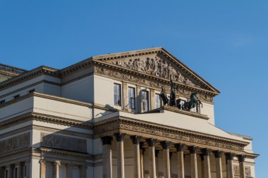 Varşova, Polonya - ulusal opera evi ve Ulusal Tiyatro kurmak