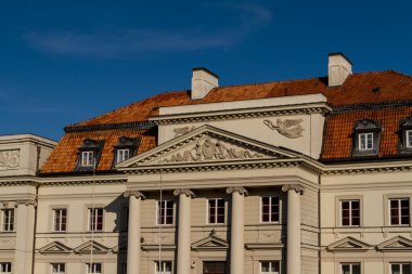 centrum van de stad van Warschau, Polen