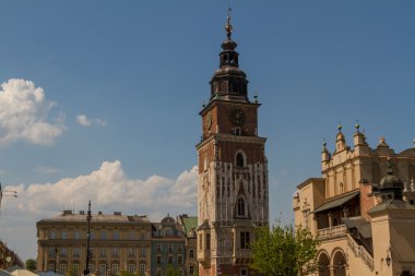 krakow ana Meydanı Belediye kule