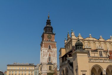 krakow ana Meydanı Belediye kule