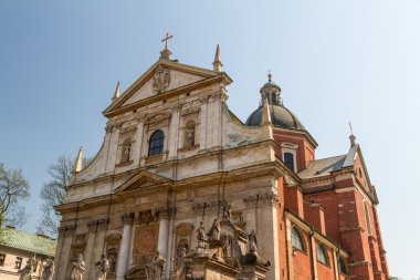 Kilise aziz peter ve paul krak eski şehir bölgesinde