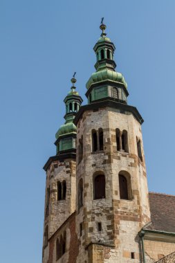 Romanesk kilise St andrew Kulesi Krakow 107 arasında inşa