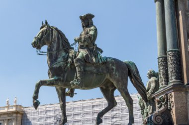 Maria Theresia Monument, in Vienna clipart