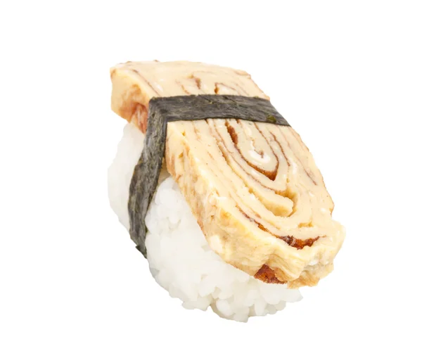 Тамаго (омлет) суши — стоковое фото