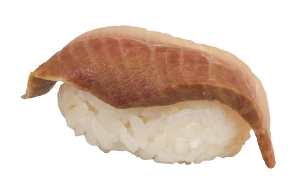 Close-up de um jovem sushi de cauda amarela — Fotografia de Stock