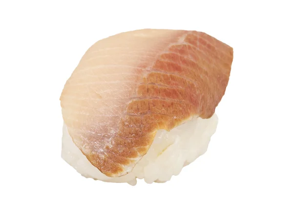 stock image Closeup of a young yellow-tail sushi