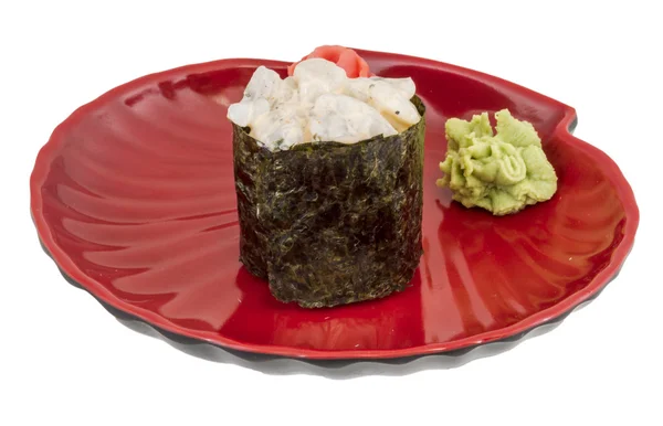Sushi calamar japonés — Foto de Stock