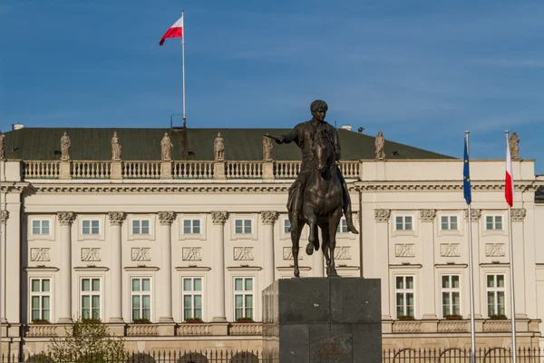 Президентський палац у Варшаві — стокове фото