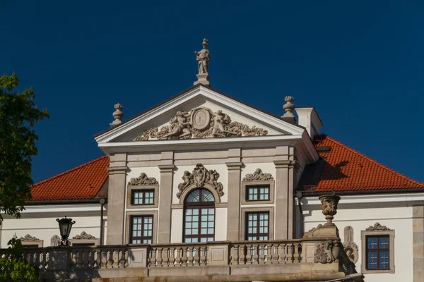 冯检基博物馆肖邦。在华沙的巴洛克式宫殿...著名的杜 — 图库照片