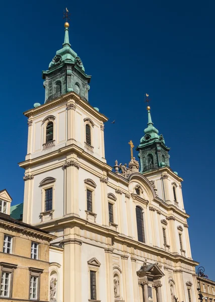 Kříže kostel (kosciol swietego krzyza), Varšava, Polsko — Stock fotografie