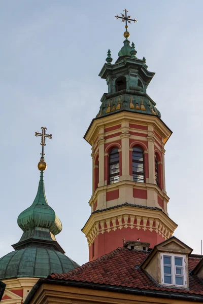 ポーランド、ワルシャワの市内中心部 — ストック写真