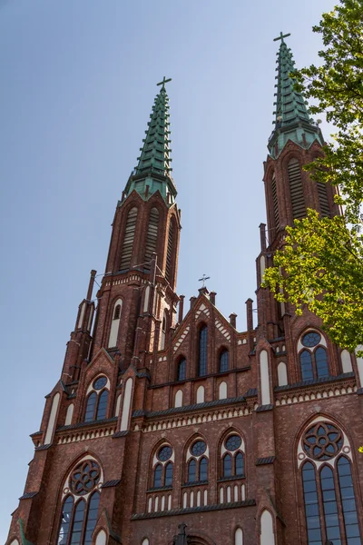 Cathédrale Saint Florian à Varsovie, Pologne — Photo