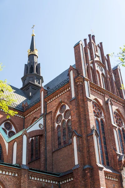 Cathédrale Saint Florian à Varsovie, Pologne — Photo