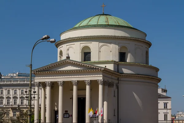 Eglise Saint Alexandre à Varsovie — Photo