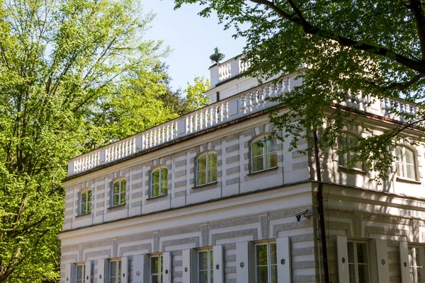 Palatul Lazienki din Parcul Lazienki, Varșovia. Lazienki Krolewski — Fotografie, imagine de stoc