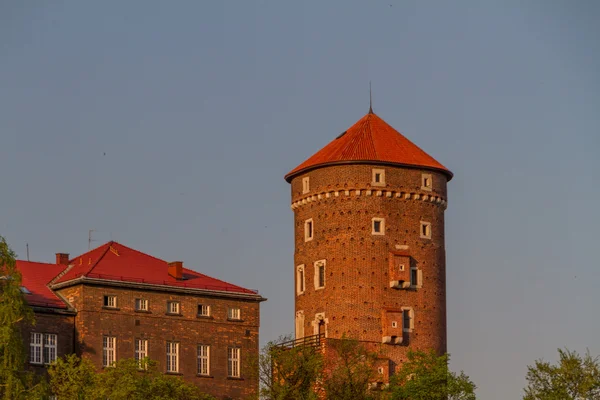A Krarow, a Wawel királyi vár — Stock Fotó