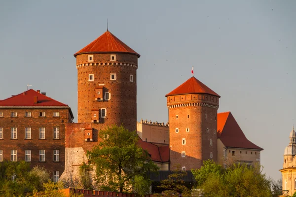 A Krarow, a Wawel királyi vár — Stock Fotó