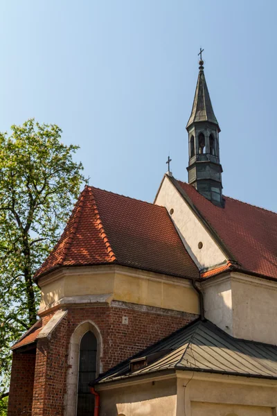 Edifício histórico em Cracóvia. Polónia — Fotografia de Stock