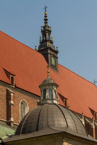 Cracóvia - Igreja Corpus Christi foi fundada por Kasimirus III O — Fotografia de Stock