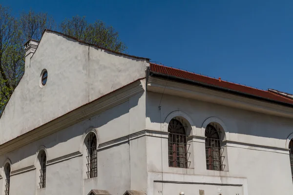 Krakau - een unieke architectuur in de oude Joodse wijk van kaz — Stockfoto