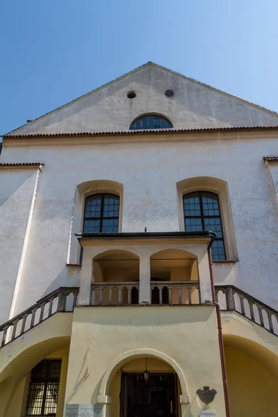 Sinagoga antiga Izaaka no distrito de Kazimierz de Cracóvia, Polônia — Fotografia de Stock