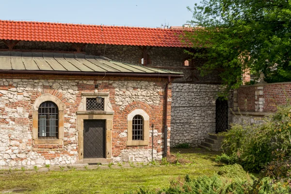 Stara Synagoga w zabytkowego Kazimierza żydowskiej dzielnicy Krakowa, p — Zdjęcie stockowe