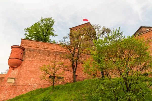 皇家城堡在瓦维尔，克拉科夫 — 图库照片