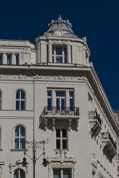 Edificios típicos del siglo XIX en el distrito de Budape del Castillo de Buda — Foto de Stock