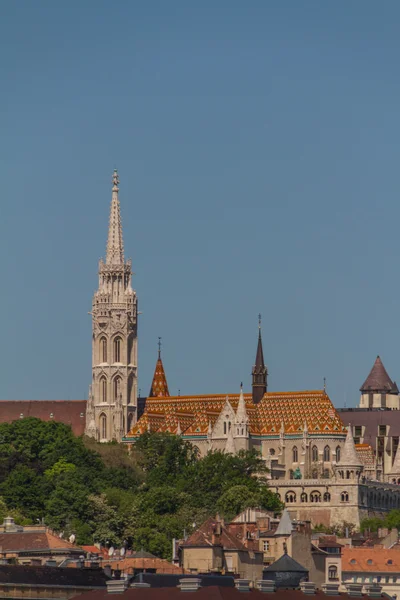 Церковь Маттиаса в Будапеште, Венгрия — стоковое фото
