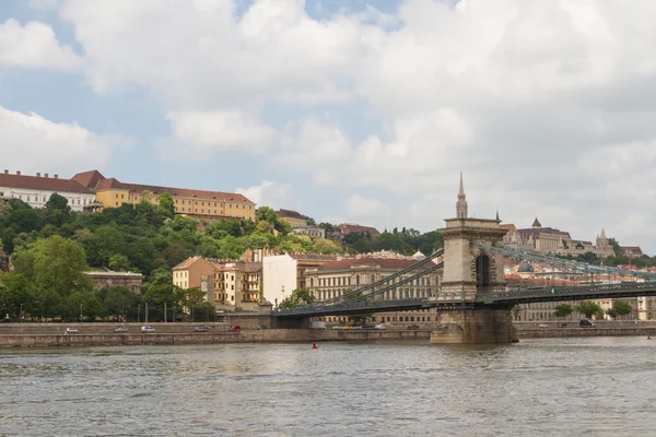 链桥的匈牙利首都布达佩斯 — 图库照片