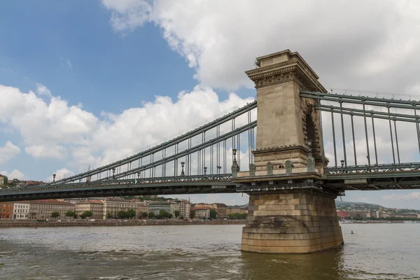 Kedjan bron i budapest, Ungern — Stockfoto