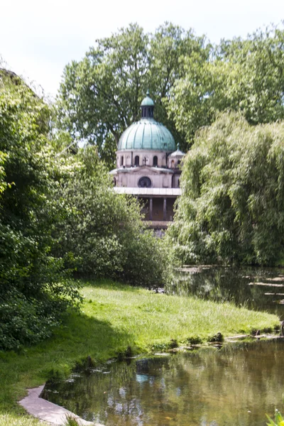 Uma igreja em Potsdam Alemanha na lista do Patrimônio Mundial da UNESCO — Fotografia de Stock