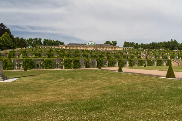 Schloss Sanssouci en Potsdam, Alemania —  Fotos de Stock