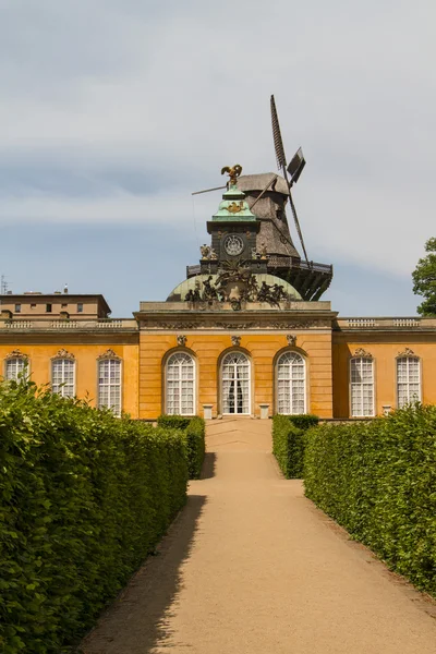 Fachada sur de Sanssouci Galería de fotos en Potsdam, Alemania — Foto de Stock