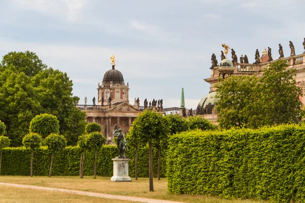Het nieuwe paleis in potsdam Duitsland op unesco wereld erfgoedlijst — Stockfoto