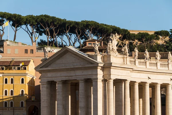 Basilica di San Pietro, Vatikán, Róma, Olaszország — Stock Fotó
