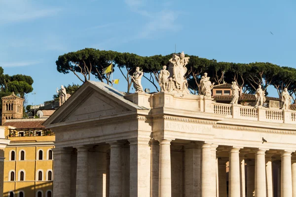 梵蒂冈，罗马，意大利圣彼得 di — 图库照片