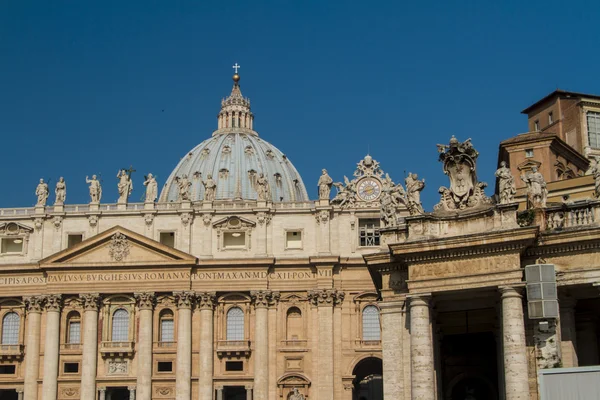 Basilica di san pietro, Vaticaan, rome, Italië — Stockfoto