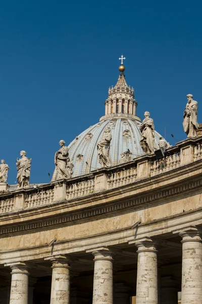 Basilica di san pietro, Watykan, Rzym, Włochy — Zdjęcie stockowe