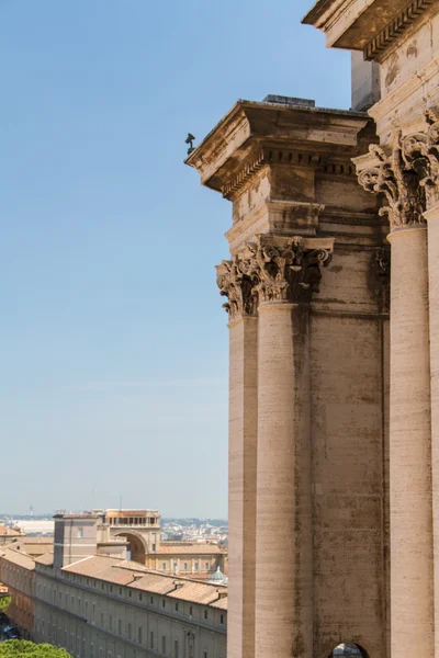 Basilica di san pietro, Rzym, Włochy — Zdjęcie stockowe